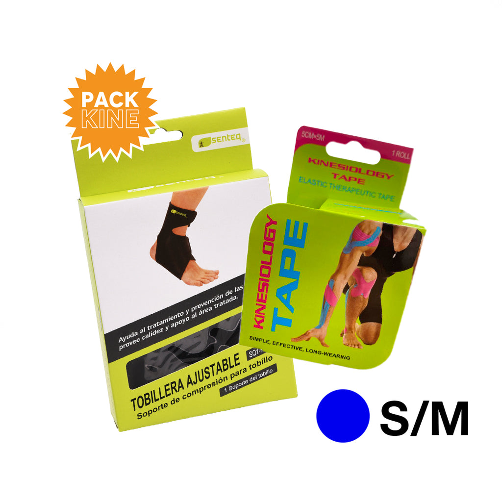 PACK KINE AZÚL + TOBI AJUSTABLE S/M