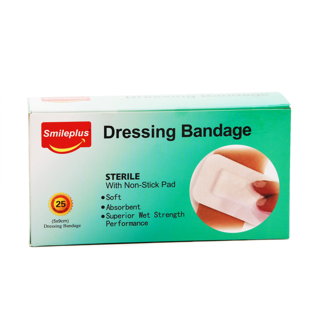APOSITO ESTERIL TELA SUAVE (PAD NO ADHER) 5X9CM-25 UNIDS