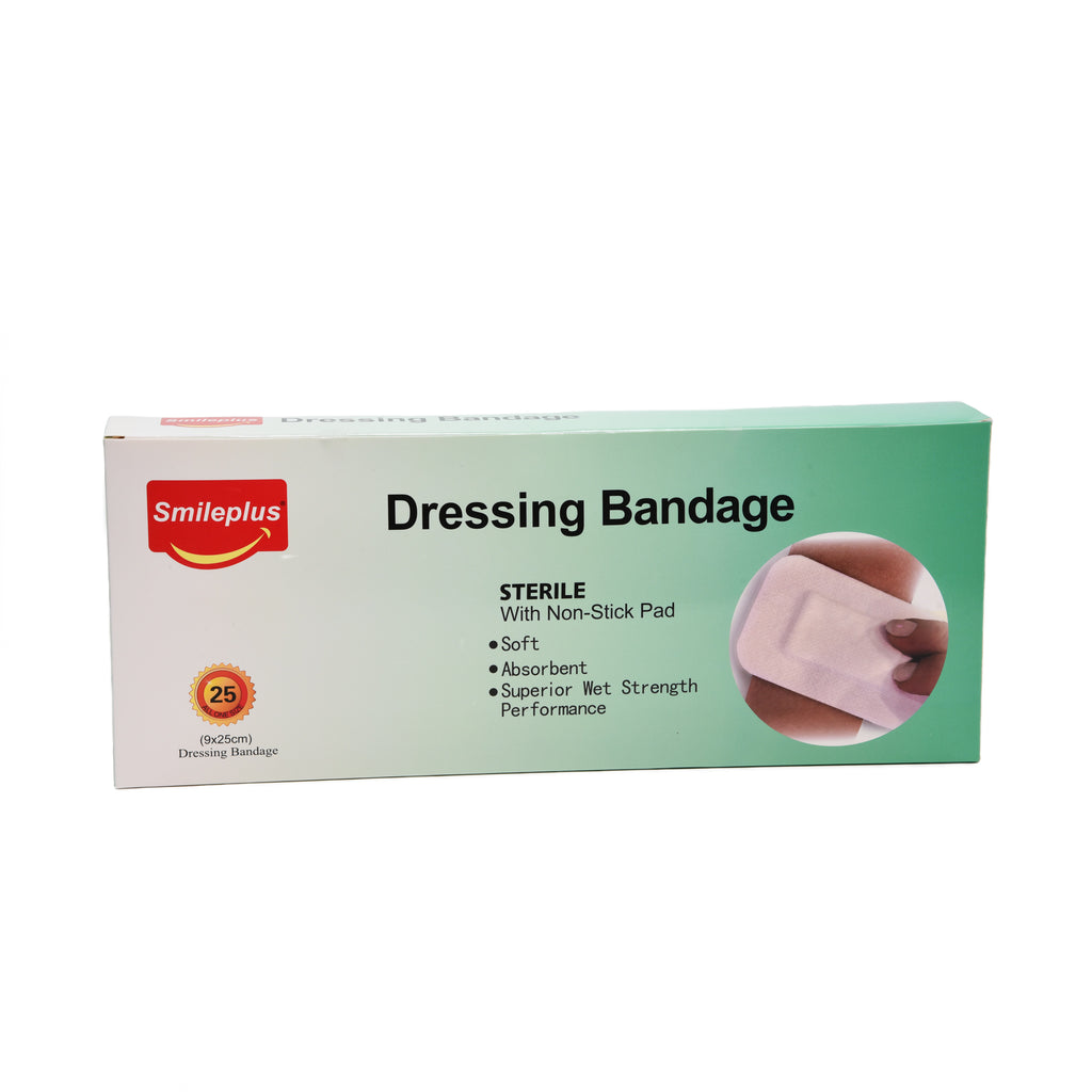 APOSITO ESTERIL TELA SUAVE (PAD NO ADHER) 9X25CM-25 UNIDS